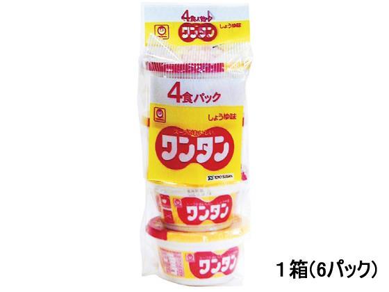 東洋水産 カップワンタンしょうゆ味 4食×6パック[代引不可]【仕入先直送品Ａ】