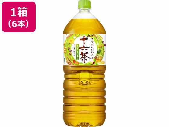 Asahi 十六茶 2L×6本[代引不可]【仕入先直送品Ａ】