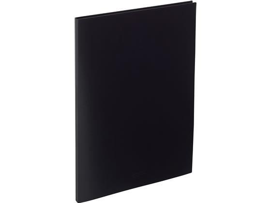 リヒトラブ AQUA DROPs クリヤーブック差替式B3L 55穴 背幅18 黒[代引不可]【仕入先直送品Ａ】