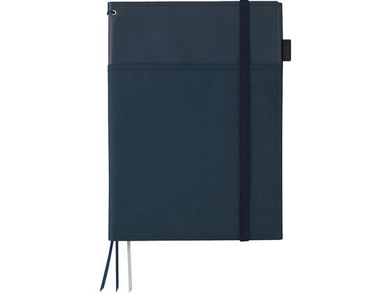 コクヨ カバーノート〈システミック〉セミB5 紺[代引不可]【仕入先直送品Ａ】