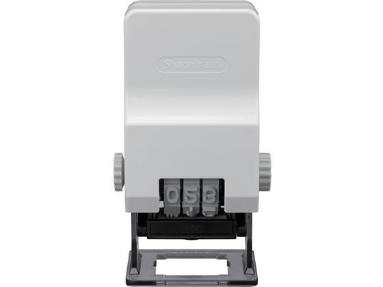 シヤチハタ ページナンバースタンプ 2号ゴシック体 黒インキ[代引不可]【仕入先直送品Ａ】