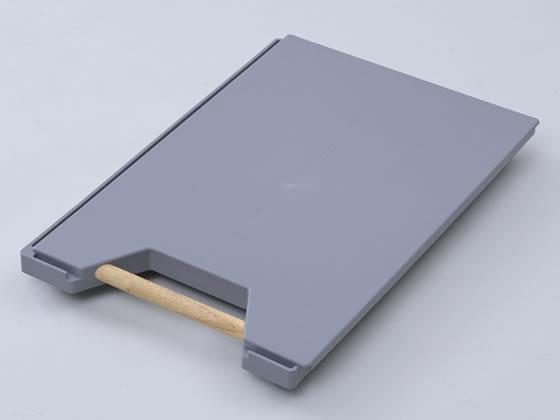 山善 超薄型 台車 W40×D27.5×H3.8cm グレー[代引不可]【仕入先直送品Ａ】