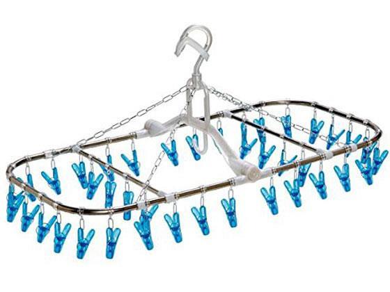 ニッコー ピンチハンガーステンレスハンガー40ピンチ[代引不可]【仕入先直送品Ａ】