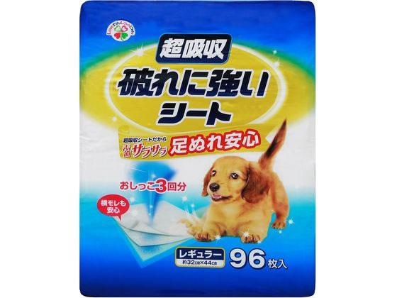 その他 超吸収 破れに強いシート レギュラー 96枚[代引不可]【仕入先直送品Ａ】