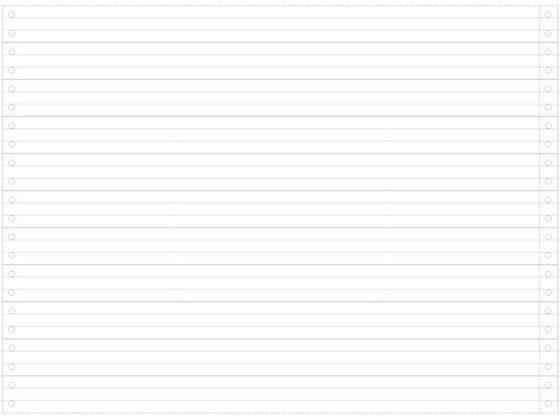その他 コンピュータ連続用紙 15&#215;11罫線 2000枚[代引不可]【仕入先直送品Ａ】