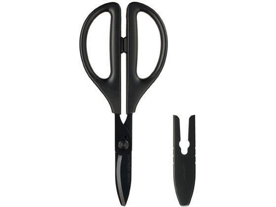 コクヨ 洗えるハサミ [サクサ] 万能・水洗い対応 ブラック[代引不可]【仕入先直送品Ａ】