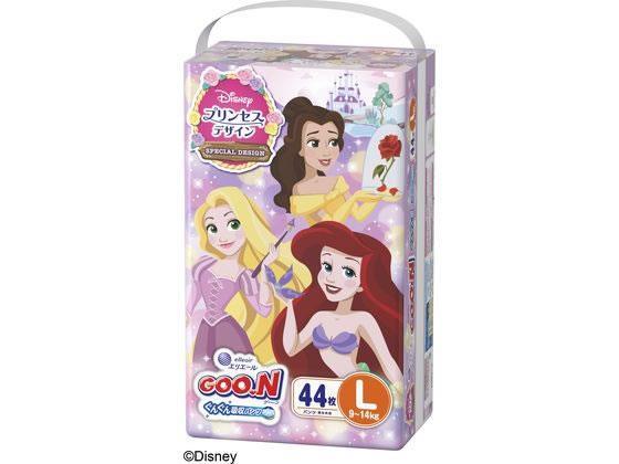 大王製紙 グーンぐんぐん吸収パンツ L 44枚 プリンセス[代引不可]【仕入先直送品Ａ】