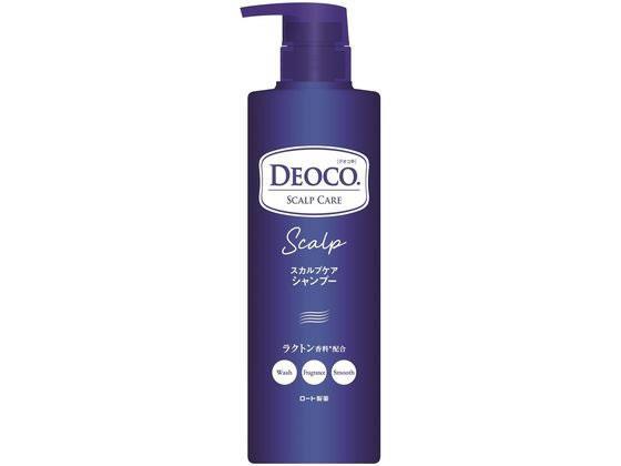 ロート製薬 デオコ スカルプケアシャンプー 450mL[代引不可]【仕入先直送品Ａ】