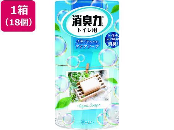 エステー トイレの消臭力 アクアソープ 18個[代引不可]【仕入先直送品Ａ】