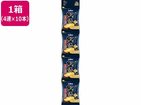 カルビー 堅あげポテト うすしお味 プッチ4 60g×10本[代引不可]【仕入先直送品Ａ】