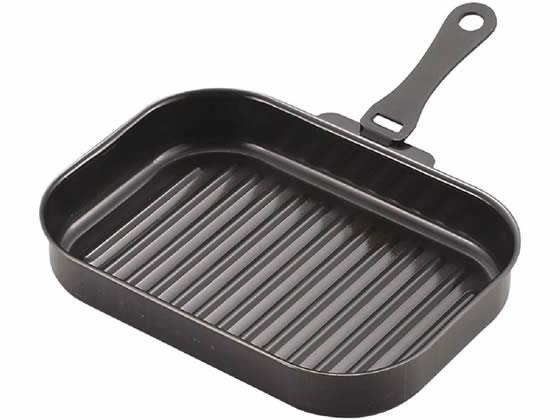 パール金属 ラクッキング 角パン25×17cmウェーブ[代引不可]【仕入先直送品Ａ】