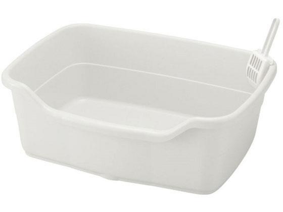 リッチェル ラプレ ネコトイレ 深型 60 ホワイト[代引不可]【仕入先直送品Ａ】