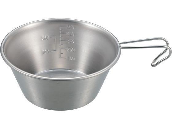 キャプテンスタッグ ステンシェラカップ 630ml 螺旋仕上[代引不可]【仕入先直送品Ａ】