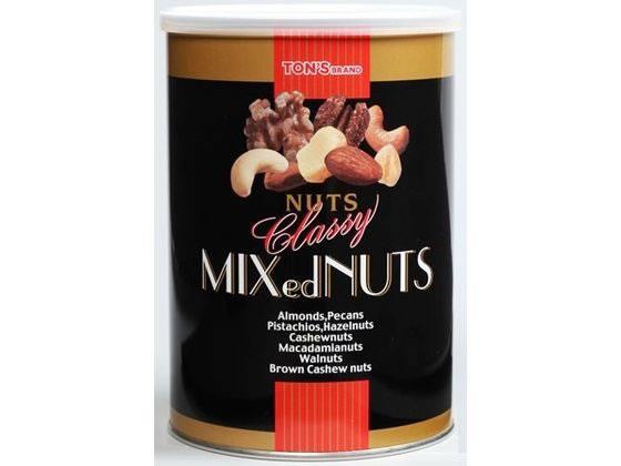 東洋ナッツ食品 クラッシーミックスナッツ缶[代引不可]【仕入先直送品Ａ】