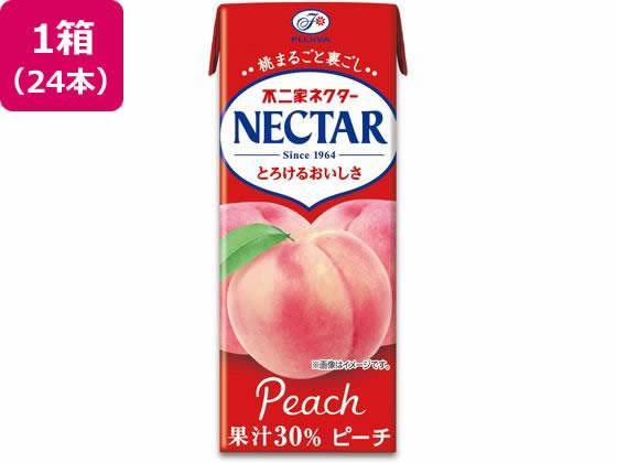 不二家 不二家ネクターピーチ 200ml×24本[代引不可]【仕入先直送品Ａ】