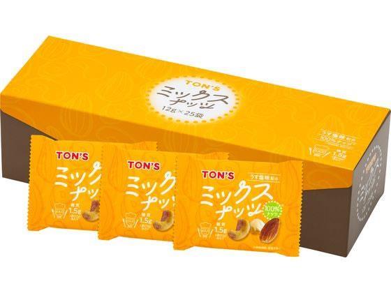 東洋ナッツ食品 ミックスナッツ 12g×25袋[代引不可]【仕入先直送品Ａ】