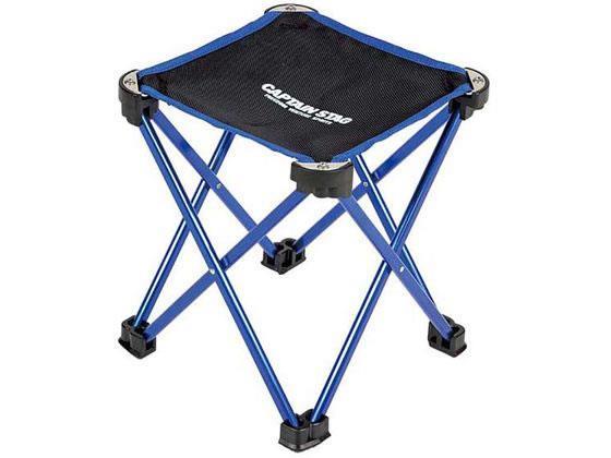 キャプテンスタッグ トレッカー マイクロイージーチェア ブルー[代引不可]【仕入先直送品Ａ】
