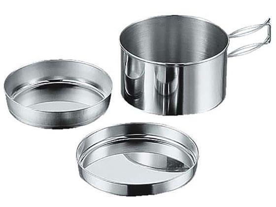 キャプテンスタッグ キャンピング食器3点セット 箱入[代引不可]【仕入先直送品Ａ】