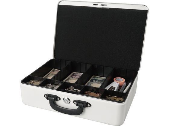 カール事務器 手提げ金庫 そとレジ A4サイズ[代引不可]【仕入先直送品Ａ】