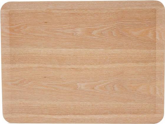 アサヒ興洋 ノンスリップ木製トレー L ナチュラルブラウン[代引不可]【仕入先直送品Ａ】