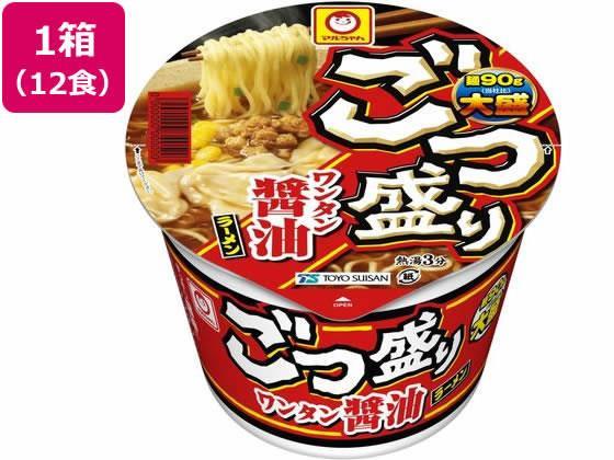 東洋水産 ごつ盛り ワンタン醤油ラーメン 12個[代引不可]【仕入先直送品Ａ】