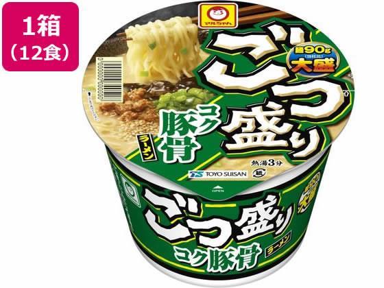 東洋水産 ごつ盛り コク豚骨ラーメン 12個[代引不可]【仕入先直送品Ａ】