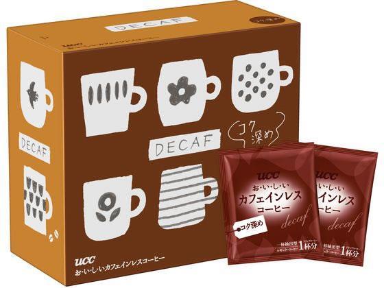 UCC UCC おいしいカフェインレスコーヒー ワンドリップコーヒー コク深め 50P[代引不可]【仕入先直送品Ａ】