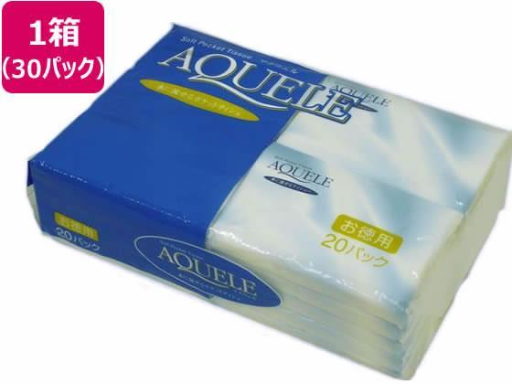 ハヤシ商事 アクウェル水に流せるティシュー10組×20個×30パック[代引不可]【仕入先直送品Ａ】