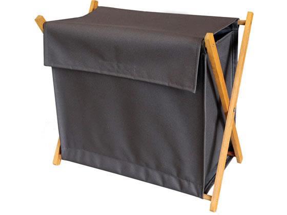 今村紙工 フタ付収納バスケット 木枠製[代引不可]【仕入先直送品Ａ】