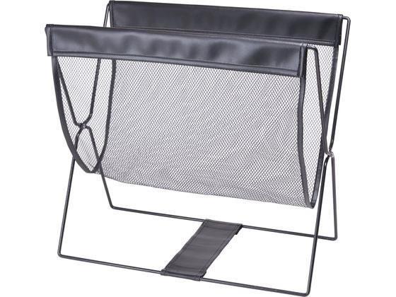 ストリックスデザイン レザ-調ハンモック型メッシュバスケット[代引不可]【仕入先直送品Ａ】