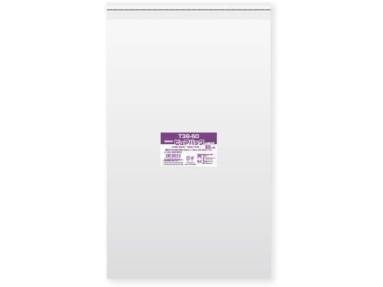 シモジマ ピュアパックT 厚0.03×380×600 50枚[代引不可]【仕入先直送品Ａ】