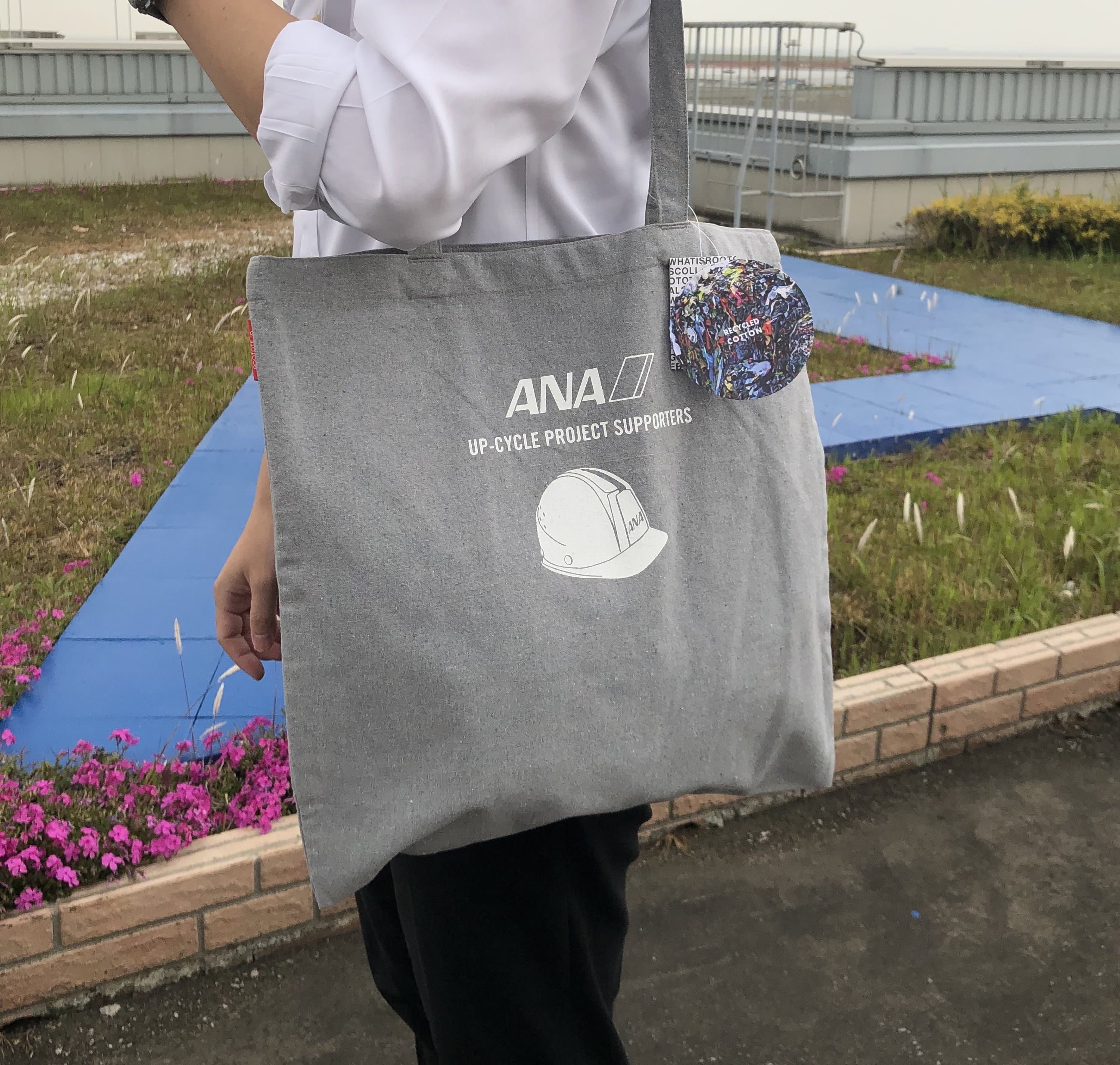 ANA整備士の古着から作ったトートバッグ（大）: トップページ（ANA 