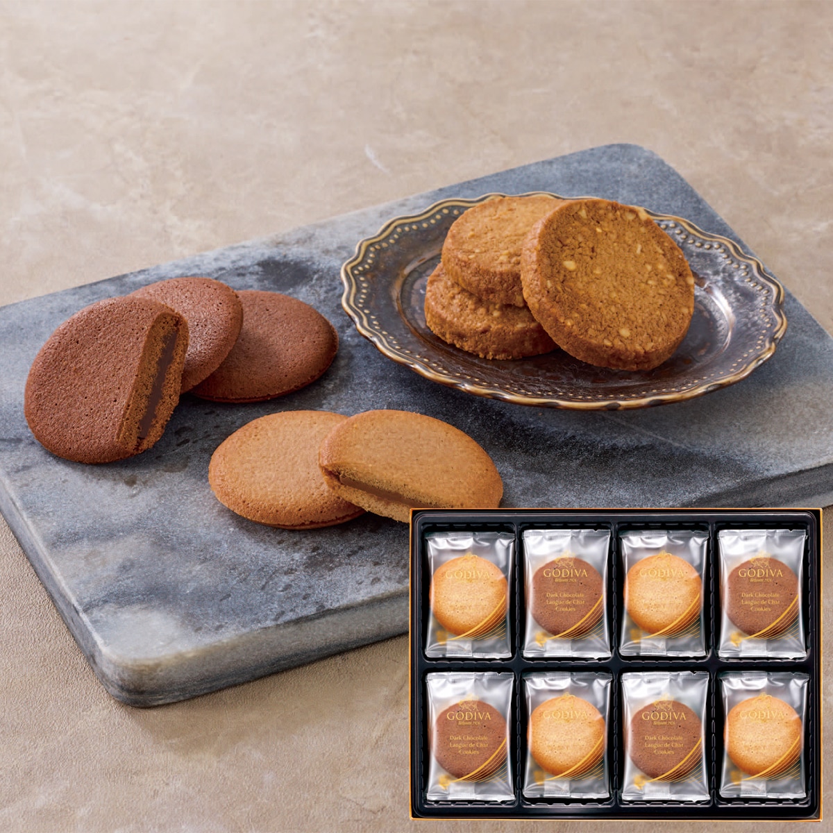 お歳暮 御歳暮 早割 冬ギフト 帰歳暮 ギフト プレゼント 送料無料 ギフト 2025 「ゴディバ」ラングドシャクッキーアソートメント(30枚入) 「GDC-311」 スイーツ 洋菓子 焼菓子 名店 ゴディバ ラングドシャ クッキー アソート GDC-311【GF】