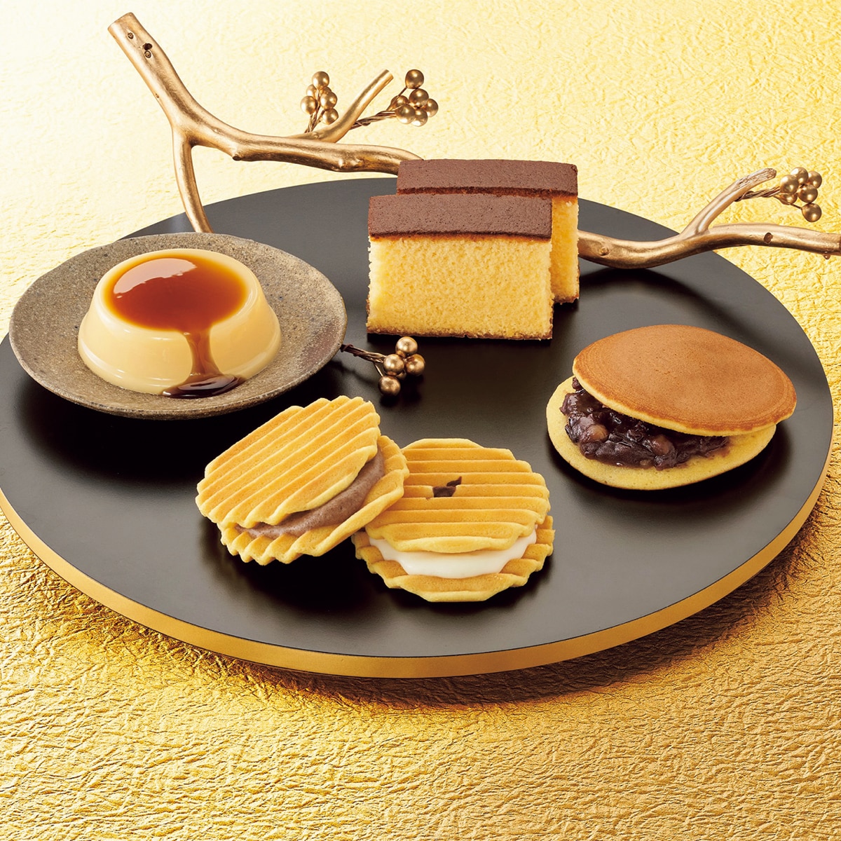 お歳暮 御歳暮 早割 冬ギフト 帰歳暮 ギフト プレゼント 送料無料 ギフト 2025 「長崎堂」銘菓選 「FK-M」 スイーツ 和菓子 カステーラ 長崎堂 銘菓選 みたらしぷりん ヴァッフェル 栗みかさ FK-M【GF】