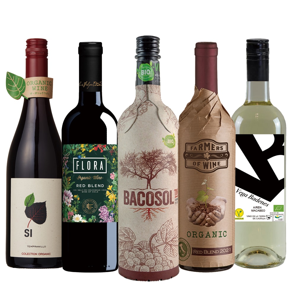 自然派ワイン5本セット【FD】