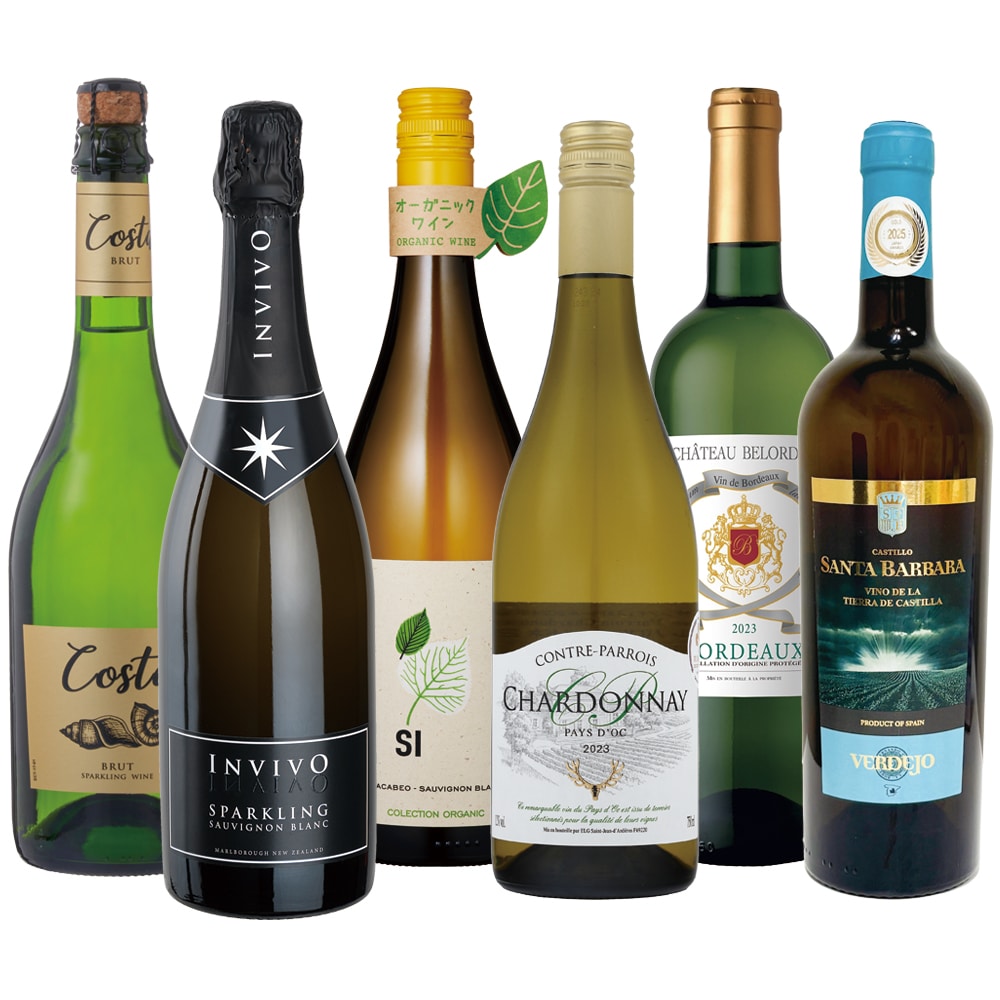 NZマールボロ産スパークリングワイン入り！厳選白泡福袋6本セット【FD】