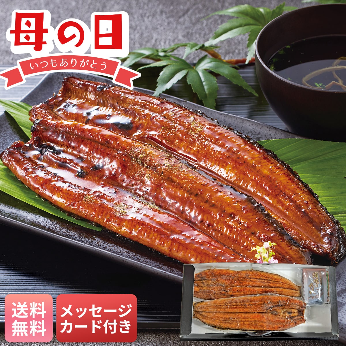 母の日 早割 ギフト プレゼント 贈り物 2026 送料無料「浜名湖つるや」監修 浜松うなぎ蒲焼セットY4-8【GF】
