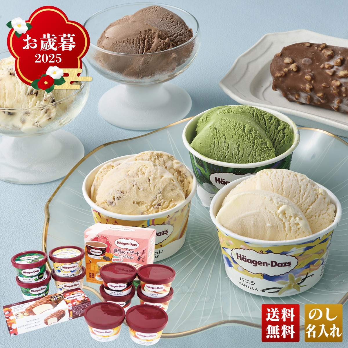 お歳暮 御歳暮 早割 冬ギフト 帰歳暮 ギフト プレゼント 送料無料 ギフト 2025 「ハーゲンダッツ」アイスクリームセット 「HDS-2」 スイーツ アイス アイスクリーム 名店 ハーゲンダッツ ハーゲン HDS-2【GF】