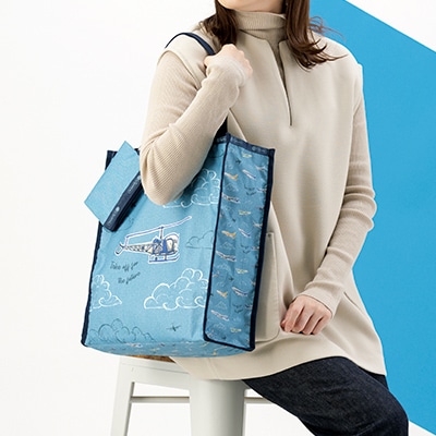 ＜ANAオリジナル＞LeSportsac for ANA LG Book Tote with small pouch （Take off for the future）