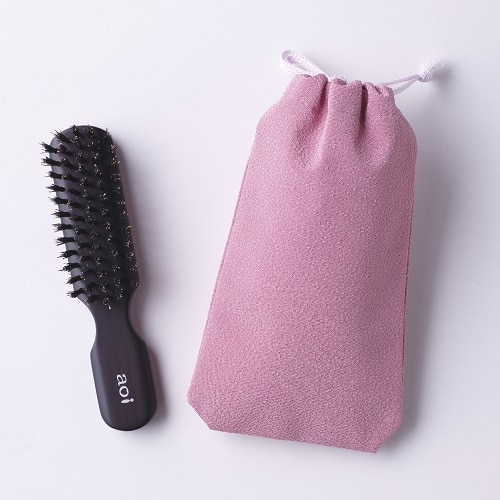 ＜愛葵・aoi＞携帯用ヘアーブラシ