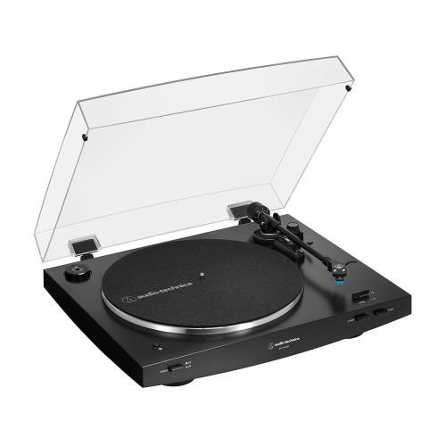 ＜オーディオテクニカ＞レコードプレーヤー（ワイヤレスターンテーブル）AT-LP3XBT BK