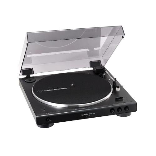 ＜オーディオテクニカ＞レコードプレーヤー（ワイヤレスターンテーブル）AT-LP60XBT GBK