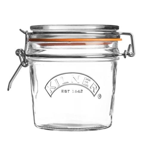 <KILNER>キルナーラウンドクリップトップジャー0.35L