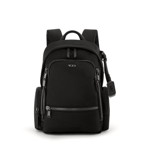 ＜TUMI＞VOYAGEUR 「セリーナ」ミディアム・バックパック  ブラック/ガンメタル