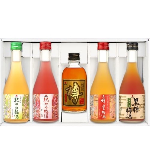 <中田食品>梅酒飲みくらべセット300mlx5