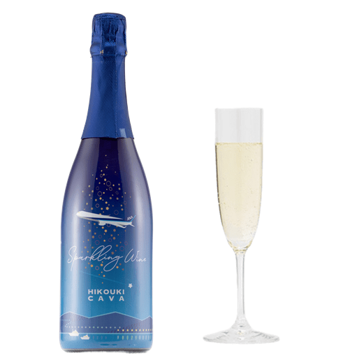 ＜ANAオリジナル＞HIKOUKI CAVA(飛行機カヴァ）星空【2021】（白スパークリングワイン）