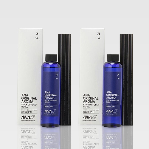 <ANAオリジナル>ANAオリジナルアロマ スティックディフューザー リフィル (200ml×2)
