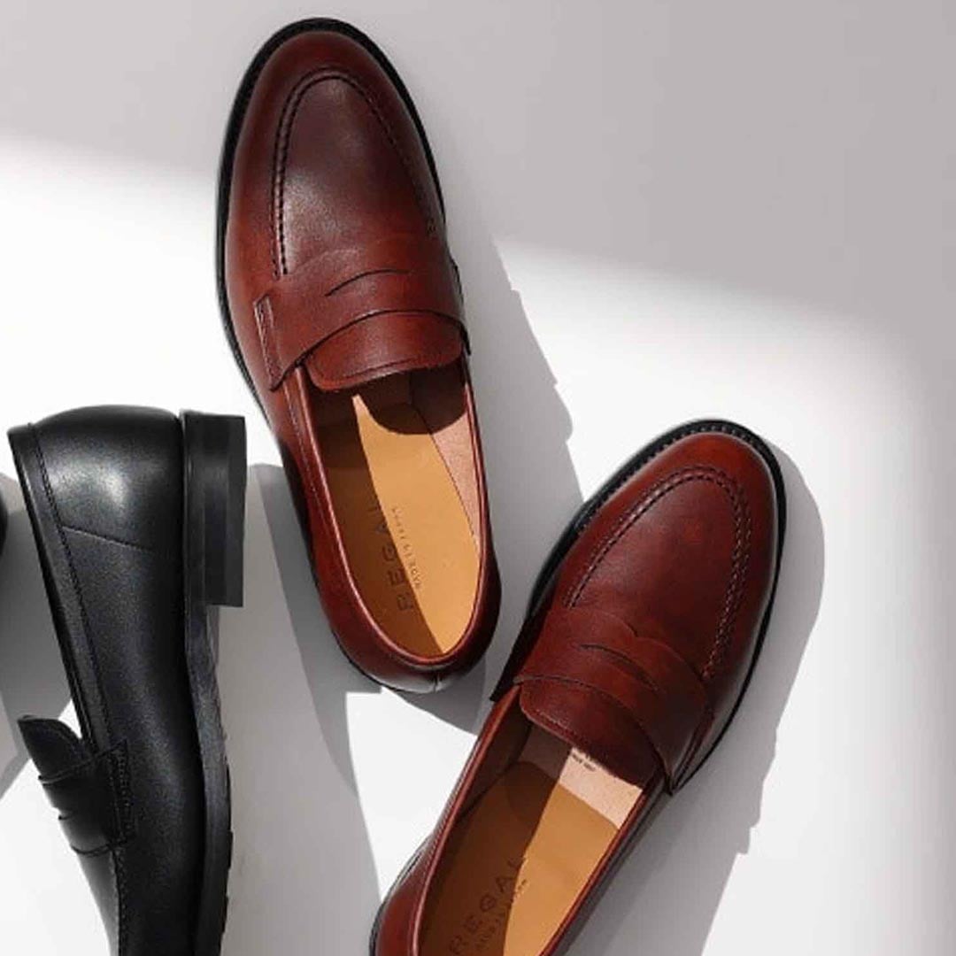 REGAL 12GL ローファー ブラウン リーガル ビジネスシューズ 送料無料