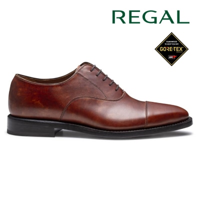 REGAL 218S ストレートチップ GORE-TEX ダークブラウン リーガル ビジネスシューズ 送料無料