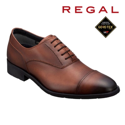 REGAL 35HR ストレートチップ(GORE-TEX フットウェア) ブラウン リーガル ビジネスシューズ メンズ 送料無料